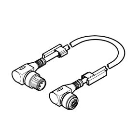 NEBU-M12W5-K-2-M12W5 570734 NEBU-M12W5-K-5-LE3 541370 Connecting Cable(541370)