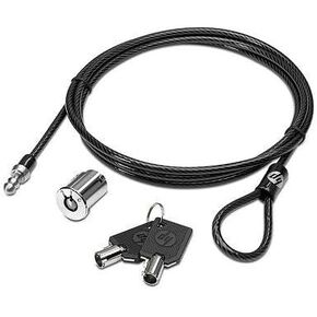 HP Business Docking Station Cable Lock - Black, USB, Thunderbolt