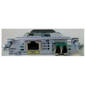 Cisco EHWIC-1GE-SFP-CU 1-Port Gigabit Ethernet Enhanced Network Card (Renewed)