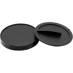 for hasselblad X1D X2D XCD X Mount System Camera Body Cap or Lens Rear Cap or Cap Set Plastic Black Replace Original(Cap Set)