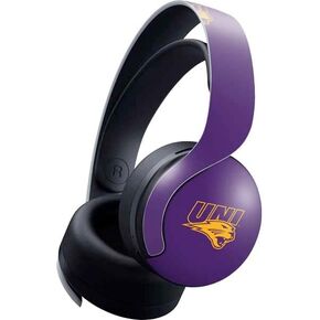 Skinit Decal Gaming Skin Compatible with Pulse 3D Wireless Headset for PS5 - Officially Licensed University of Northern Iowa Panthers Design