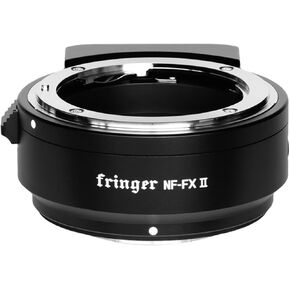 Fringer NF-FX PRO II Autofocus Lens Adapter Built-in Electronic Aperture Compatible with Nikon NF Sigma Tamron NF Series Lens to for Fujifilm All X-Series Camera X-T5 X-T4 X-T3 XH2S X-S20 X-T30II