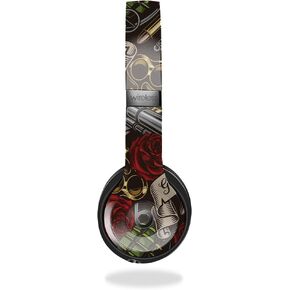 Headphone Skin Compatible with Beats Solo 4 - Gangster Life - Premium 3M Vinyl Protective Wrap Decal Cover - Easy to Apply | Crafted in The USA by MightySkins