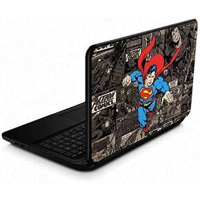 Skinit Decal Laptop Skin Compatible with 15.6 in 15-d038dx - Officially Licensed Warner Bros Superman Mixed Media Design