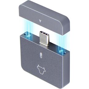 2230 SSD Enclosure, M.2 NVME PCIe SSD Enclosure USB C, 10Gbps Fast Data Transfer, UASP & Trim Support No Driver Needed, External Hard Drive Adapter, Compatible with Windows, MAC, Smartphone, Tablet