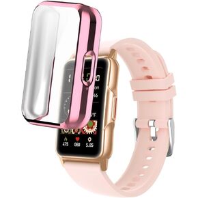 Watch Cases Compatible with Mindrose H80 1.47" Smart Watch, TPU Case with Screen Protector, Protecting Watch Body & Screen