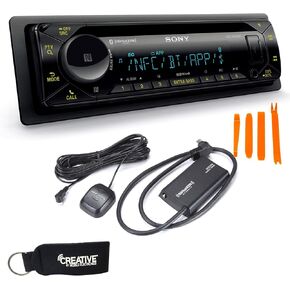 Sony MEX-N5300BT Bluetooth CD Receiver & SiriusXM SXV300V1 Satellite Radio Tuner
