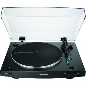 Audio Technica AT-LP3XBT-BK Bluetooth Turntable Belt Drive Fully Automatic 33/45 (Black) (Renewed)