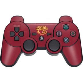 Skinit Decal Gaming Skin Compatible with PS3 Dual Shock Wireless Controller - Officially Licensed College Cyclones Design