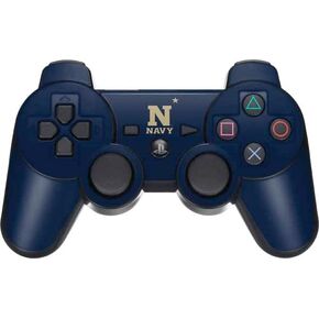 Skinit Decal Gaming Skin Compatible with PS3 Dual Shock Wireless Controller - Officially Licensed College United States Naval Academy Design