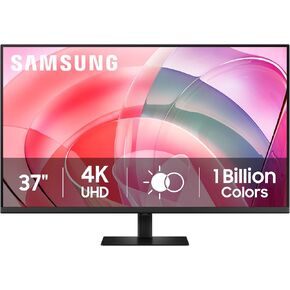 SAMSUNG 37" ViewFinity S7 (S70D) 4K UHD HDR10 High Resolution Monitor, DP Port, TUV-Certified, 2025, LS37D700EANXZA