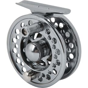 3/4 Fishing Fly Reel with 2+ B Bearings, Gear Io, Premium CNC Aluminum Oy, Efficient Braking System