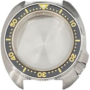 Watchcase Turtle Marine Master For NH35 NH36 4R45 4R46 Sapphire Crystal Watch Accessories Parts watch case