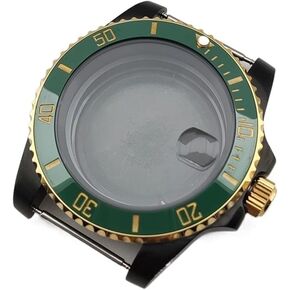 NH35 Case 40mm Watch Case Add Ceramic Bezel Fit NH35 NH36 Movement Watch case