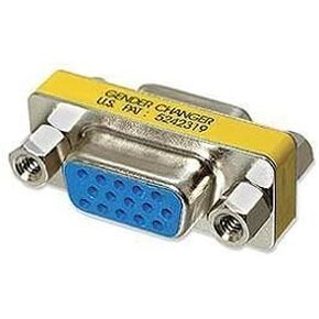 Gender Changer, Thin, HD15 F/F VGA