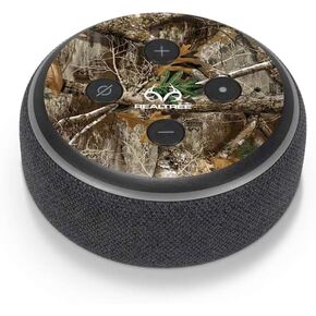 Skinit Decal Audio Skin Compatible with Amazon Echo Dot 3 - Officially Licensed Realtree Edge Camo Design
