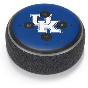 Skinit Decal Audio Skin Compatible with Amazon Echo Dot 3 - Officially Licensed University of Kentucky UK on Blue Design