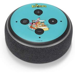 Skinit Decal Audio Skin Compatible with Amazon Echo Dot 3 - Officially Licensed The Flintstones and Rubbles Design