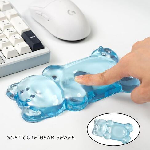 راحة معصم الماوس السيليكون في السيليكون - راحة معصم فأر ، راحة ودعم للكتابة والألعاب in Kuwait
