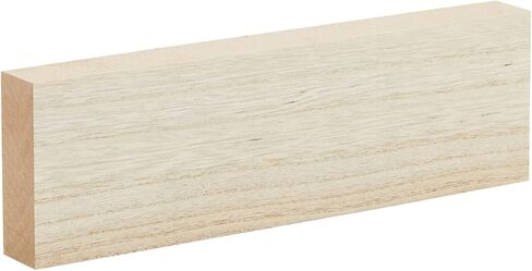 4 Pack Unfinished MDF Wooden Boards for Crafts, 1 Inch Thick Rectangle Wooden Blocks (5 x 3 in) in Saudi Arabia