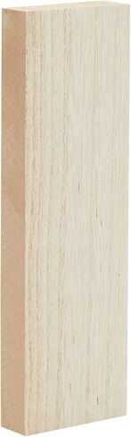 4 Pack Unfinished MDF Wooden Boards for Crafts, 1 Inch Thick Rectangle Wooden Blocks (5 x 3 in) in Saudi Arabia