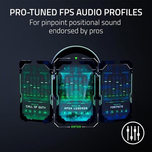 Razer BlackShark V2 Pro Wireless PlayStation Gaming Headset: 50mm Drivers - Wideband Mic - Comfortable Noise Isolating Earcups - for PS5, Console, PC, Mac - Bluetooth, USB-C - 70 Hr Battery - Black in Kuwait