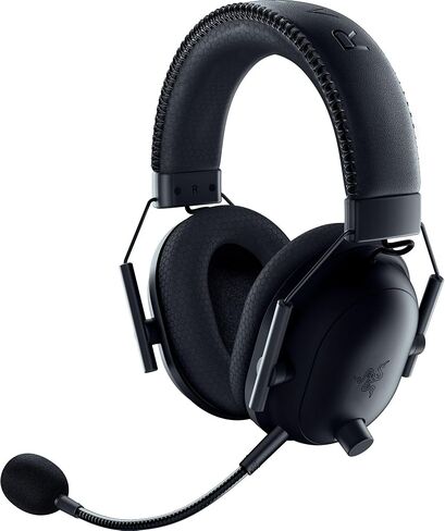 Razer BlackShark V2 Pro Wireless PlayStation Gaming Headset: 50mm Drivers - Wideband Mic - Comfortable Noise Isolating Earcups - for PS5, Console, PC, Mac - Bluetooth, USB-C - 70 Hr Battery - Black in Kuwait