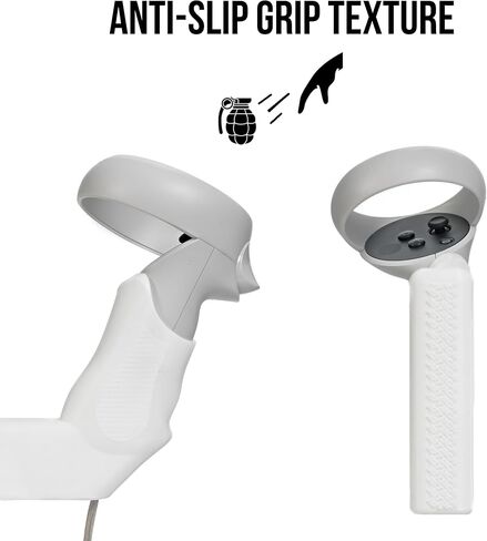 ISTOCK PRO VR Gun Stock متوافق مع Meta Quest 2 و Quest 3 و Quest 3S - Pro Grade ، Wight Weight ، أعلى تصميم للتنقل ، Meta VR Gun Accessories in Kuwait