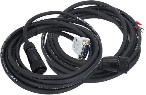 كابل طاقة محرك AC المؤازر + كابل التشفير 3M 5M طوله لمحرك 100-750W Servo (3Meter) in Saudi Arabia