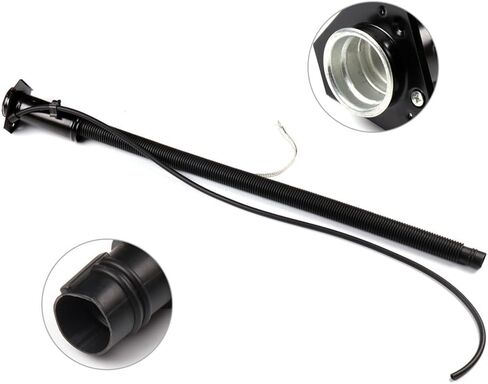 ECCPP Fuel Gas Tank Filler Neck Tube Pipe E7TZ9034B FN725 Fuel Tank Tube Fit for 1987-1996 for Ford for F-150 1987-1997 for Ford for F-250 1990-1997 for Ford for F-350 in Saudi Arabia