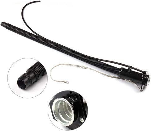 ECCPP Fuel Gas Tank Filler Neck Tube Pipe E7TZ9034B FN725 Fuel Tank Tube Fit for 1987-1996 for Ford for F-150 1987-1997 for Ford for F-250 1990-1997 for Ford for F-350 in Saudi Arabia