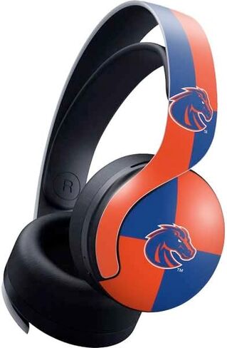 Skinit Decal Gaming Skin Compatible with Pulse 3D Wireless Headset for PS5 - Officially Licensed Boise State University Broncos Design in Kuwait