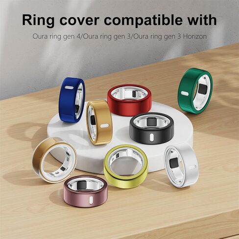 4 Pack Cover Compatible with Oura Ring Gen 4/Oura Ring Gen 3 Horizon/3 Heritage, Charging Derectly, Anti-Scratch TPU Protector for Women Men Working Out Gym in Saudi Arabia