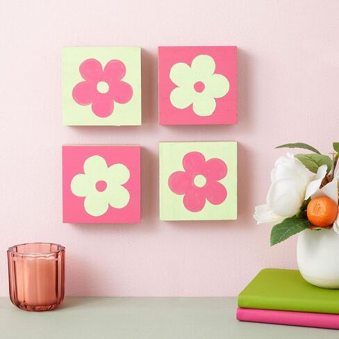 Unfinished MDF Wood Squares for Crafts, Wooden Blocks, 1 Inch Thick (6x6 in, 4 Pack) in Saudi Arabia
