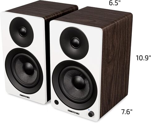 Fluance Reference RT85 High Fidelity Vinyl Turntable (Piano Black), PA10 Phono Preamp and Ai61 Powered 6.5" Bookshelf Speakers (Black Ash), Ortofon 2M Blue Cartridge, 120W Class D Amplifier, Bluetooth in Saudi Arabia