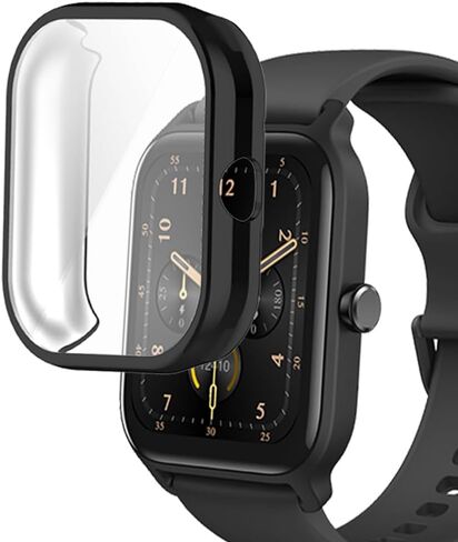 حالات مشاهدة متوافقة مع Woneligo و Faweio و Amzhero و Toobur و Vrpefit و Konitee و Gydom للغاية IDW13 1.8 "Smart Watch ، TPU Case مع حامي الشاشة ، حماية Watch Body & Screen in Kuwait