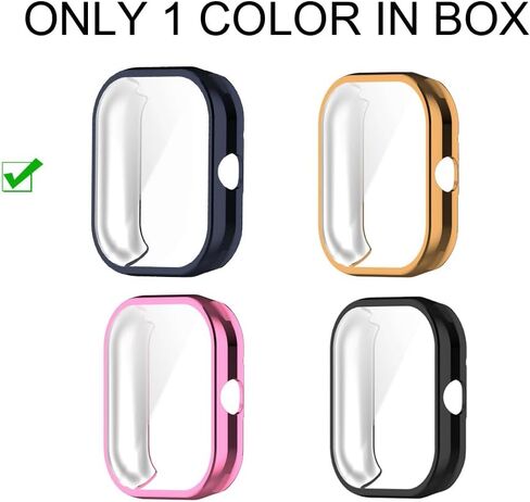 حالات مشاهدة متوافقة مع Woneligo و Faweio و Amzhero و Toobur و Vrpefit و Konitee و Gydom للغاية IDW13 1.8 "Smart Watch ، TPU Case مع حامي الشاشة ، حماية Watch Body & Screen in Kuwait