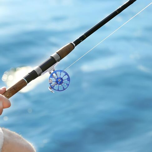 بكرة الصيد في الهواء الطلق عجلة قطب الصيد سبيكة سبيكة لتصميم الأسماك البحرية لتصميم خفيفة الوزن للمبتدئين الصيادين وصيادين ذوي الخبرة in Kuwait