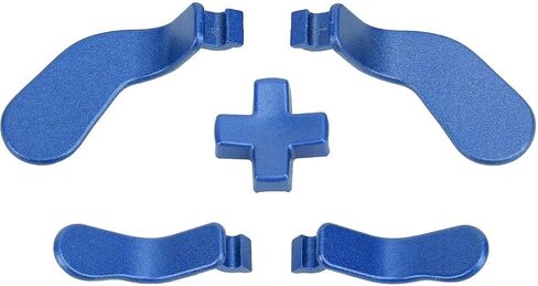 Yoidesu 5 Pcs Controller Paddle and D Pad, Stainless Steel Replacement for Elite Series 2 Core Controllers, Better Touch Feel, Multiple Style Configurations for Gamers (Light) in Saudi Arabia