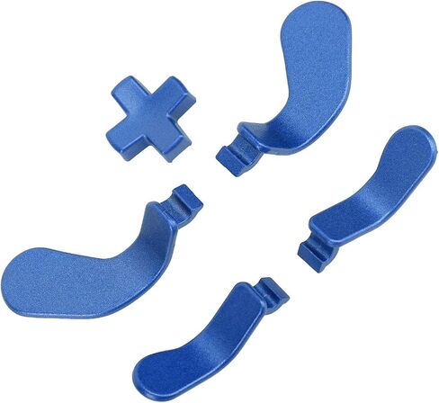 Yoidesu 5 Pcs Controller Paddle and D Pad, Stainless Steel Replacement for Elite Series 2 Core Controllers, Better Touch Feel, Multiple Style Configurations for Gamers (Light) in Saudi Arabia