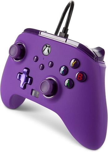 PowerA Enhanced Wired Controller for Xbox Series X|S – Royal Purple, gamepad, wired video game controller, gaming controller, Xbox Series X|S (Renewed) in Saudi Arabia