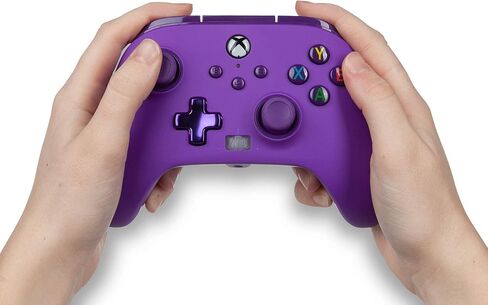 PowerA Enhanced Wired Controller for Xbox Series X|S – Royal Purple, gamepad, wired video game controller, gaming controller, Xbox Series X|S (Renewed) in Saudi Arabia