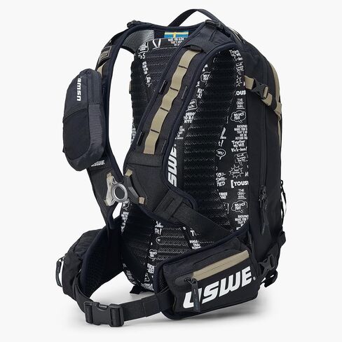USWE Core Backpack, a High End Daypack for Enduro, Dirtbike, Moto, Black (16L USWE Red) in Saudi Arabia