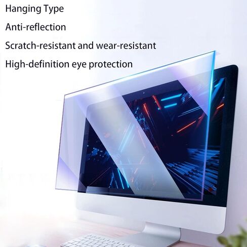 Osuki Premium Anti Blue Light Screen Filter ، فيلم واقي الشاشة ، واقي شاشة الكمبيوتر ، وحظر الإضاءة الأزرق والأشعة فوق البنفسجية ، و Film Filter ، و Filter ، 19.5 في (445 * 260 مم) in Kuwait