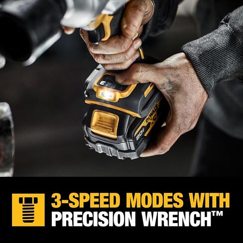 DEWALT 20V MAX Cordless Impact Wrench Kit, 1/2" Hog Ring, Battery and Charger Included (DCF961GP1) in Saudi Arabia