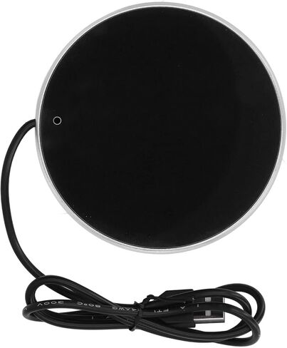 Zjchao قهوة القدح دافئ درجة حرارة ثابتة ذكية USB شمعة دافئة مكتب مكتب المكتب (الذهب) in Saudi Arabia