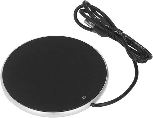 Zjchao قهوة القدح دافئ درجة حرارة ثابتة ذكية USB شمعة دافئة مكتب مكتب المكتب (الذهب) in Saudi Arabia