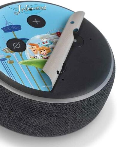 Skinit Decal Audio Skin Compatible with Amazon Echo Dot 3 - Officially Licensed The Jetsons The Jetsons Design in Saudi Arabia