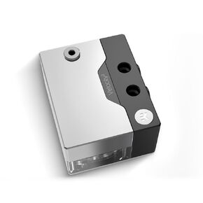 EKWB EK-Quantum Velocity 2 AM5 CPU Water Block and Pump Reservoir Combo, Digital RGB, Nickel + Plexi