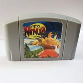 BrotheWiz Nintendo N64 Games Game Cartridge - Mystical Ninja Starring Goemon English Language for 64 bit USA Version Video Game Cartridge Console